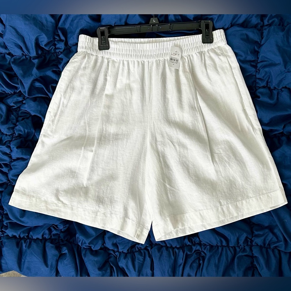 NWT LOFT Women's Crisp White Shorts